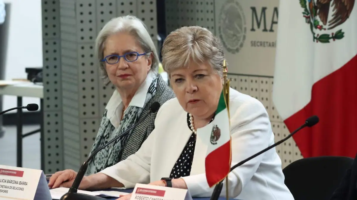 Canciller Alicia Bárcena